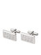 Emporio Armani Мансети от Inox в Сребрист Цвят