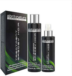 Abril Et Nature Greasy Hair Treatment Hair Care Set for Oily Hair with Shampoo and Lotion 2 Pieces Abril Et Nature Greasy Hair Treatment Hair Care Set for Oily Hair with Shampoo and Lotion 2 Pieces
