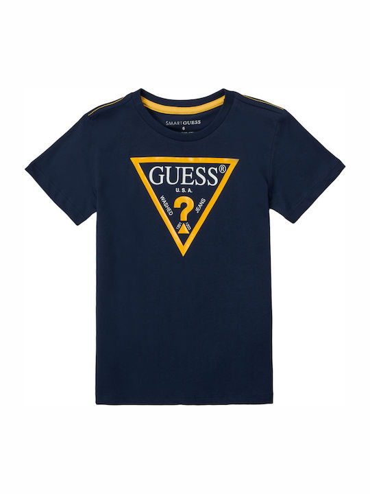 Guess Παιδικό T-shirt Μπλε Theronn