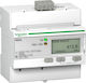 Schneider Electric Μετρητής Παλμών Ηλεκτρολογικού Πίνακα Ψηφιακό Ράγας Μονοφασικό Modbus A9MEM3250