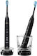 Sonicare DiamondClean 9000 Electric Toothbrush with Brushing Timer & Pressure Sensor Black / Black Duo Pack
