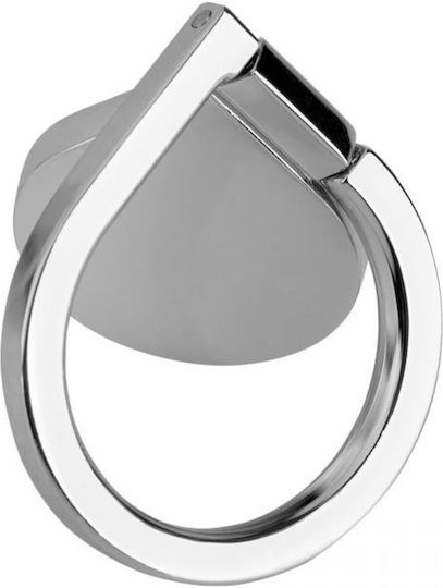 M-Life ML0710 Ring Holder Κινητού σε Ασημί χρώμα