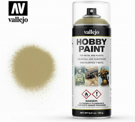 Acrylicos Vallejo Hobby Paint Χρώμα Μοντελισμού σε Spray Dead Flesh 400ml