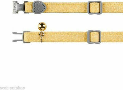 Trixie 4207 Cat Collar with Bell Glitter Yellow