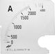 Adeleq Semnalizare Clădiri Industriale Plăcuțe indicatoare pentru ampermetre 2000/5A 11-420007