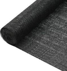 vidaXL Schattierungsnetz auf Rolle Schwarz 1.2x10m 75gr/m²