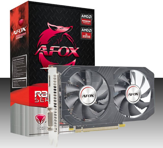 Afox Radeon RX 550 4GB GDDR5 V5 Κάρτα Γραφικών