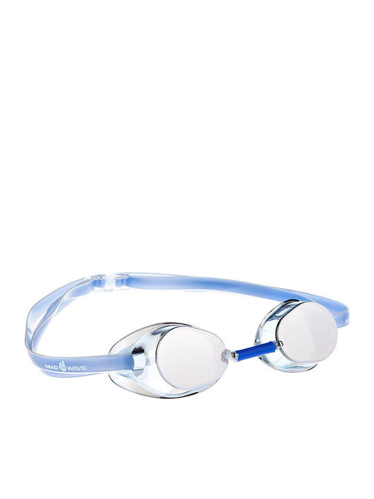 Mad Wave Racer SW Swimming Goggles Adults with Anti-fog Lenses Transparent