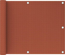 vidaXL Rectangular Shade Divider Brown Roll wit...