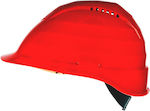 Wurth Pro Tek Basic 6-Point Construction Site Helmet Red 0899200122