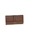 Lavor Large Leather Women's Wallet with RFID Taupe