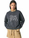 Evita Long Women's Sweatshirt Gray