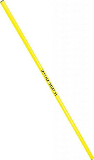 Yakimasport Slalom Pole in Yellow Color Training Stick 1.6m
