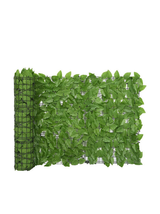 vidaXL Artificial Foliage in Roll with Green Leaves 6m x 75cm