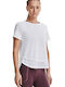 Under Armour Women's Athletic T-shirt Fast Drying White