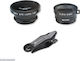 4Smarts Photo Lens Set 2in1 Set de Lentile Camera Telefon Ochi de pește / Macro 1buc