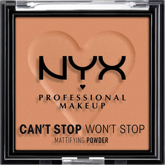 NYX Professional Makeup Can't Stop Won't Stop Matte Powder Powder 07 Caramel 6gr