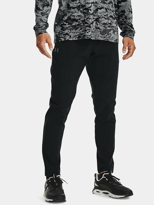 Stretch Woven Παντελόνι Φόρμας Μαύρο