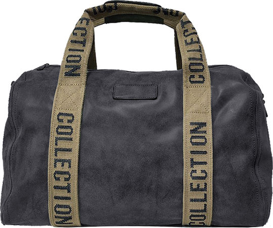 Gift-Me Geantă de voiaj Gri Textil L47xW24xH30cm
