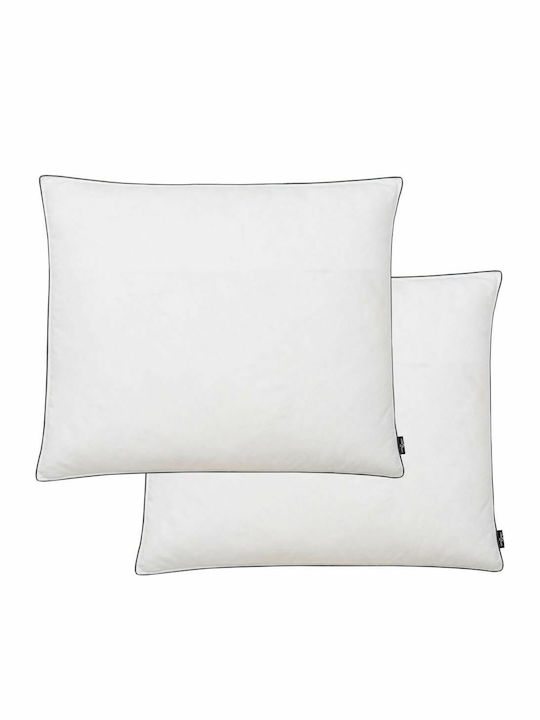 vidaXL Perna Pat Cu Pene 70x60cm 2 Bucăți