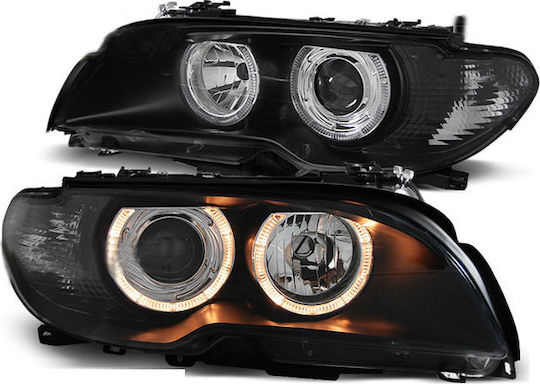 Tuning-Tec Front Lights Angel Eyes for BMW E46 2pcs