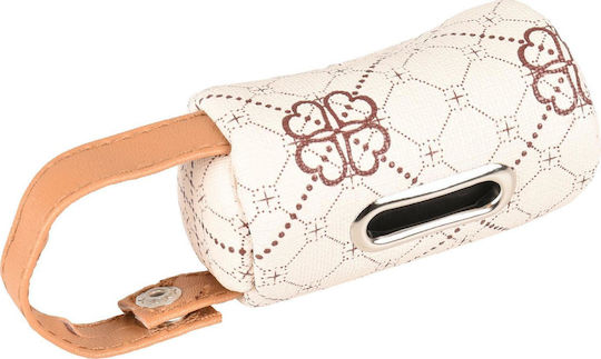 Flamingo Poop Bag Θήκη για Σακούλες Περιττωμάτων Σκύλου Μπεζ