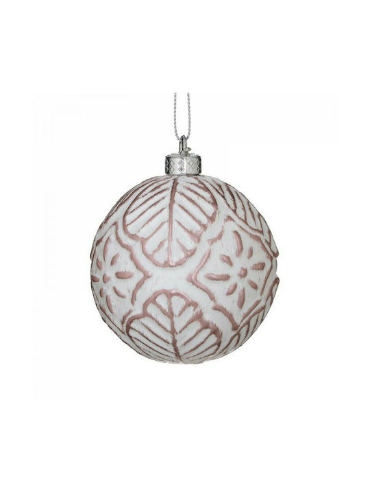 Hanging Ball Ornament Ornament Plastic White 10...