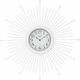 BigBuy Wall Clock Metallic White Ø68cm