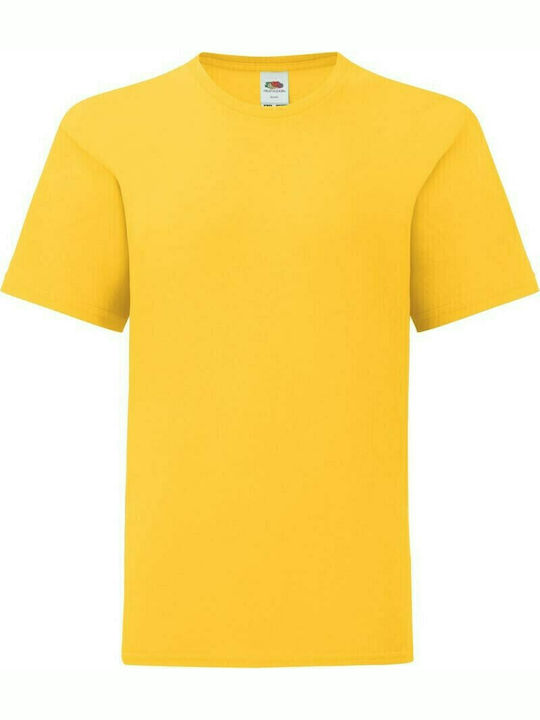 Fruit of the Loom Kids' T-shirt Yellow