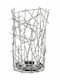 Alessi Параван за чадъри Метал Blow Up Silver 33x33x50см 1бр
