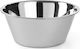 Hendi Stainless Steel Mixing Bowl Capacity 2.3lt with Diameter 25cm and Height 8cm.