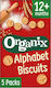 Organix Kekse Alphabet Biscuits 25gr für 12+ Monate 5Stück