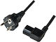 LogiLink IEC C13 - Schuko Cable 2m Μαύρο CP117