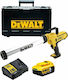 DEWALT Electric Silicone Glue Gun Battery 18V 1x5Ah with Carrying Case