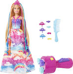 Barbie Πριγκίπισσα Ονειρικά Μαλλιά Set Dreamtopia pentru 3++ Ani