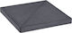vidaXL Stand De Umbrelă Din Beton Negru 47x47cm