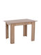 Table Kitchen Wooden Sonama Oak 110x80x77cm