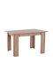 Kelvin Table Kitchen Wooden Sonama Oak 140x80x77cm