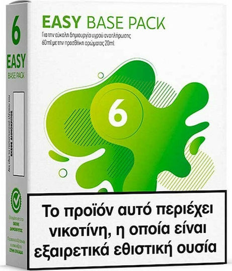 Alter eGo Easy Base Pack Basis 6mg 4 x 10ml