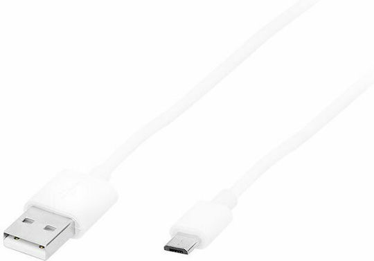 Blow Regulär USB 2.0 auf Micro-USB-Kabel Weiß 1m (DM-66-070) 1Stück