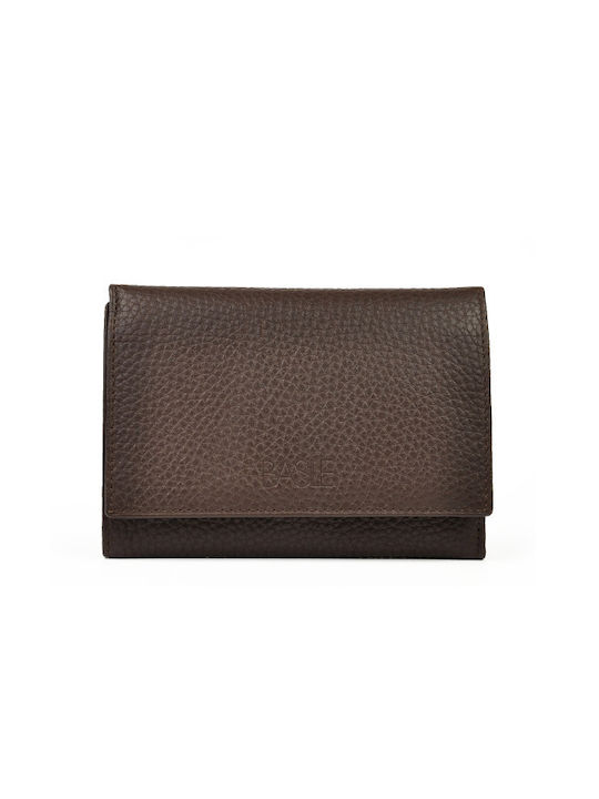 Leather Wallet BASILE 26006 Brown