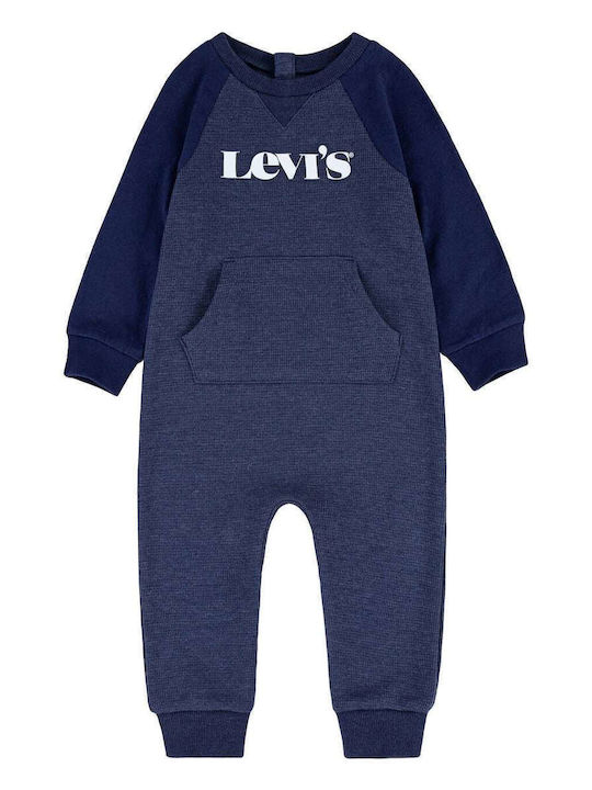 Levi's Body pentru Bebeluși Mânecă lungă Albastru