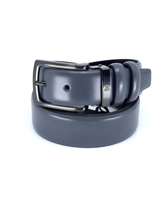 LEATHER BELT GREY LGD-2007-T GRAY LEATHER
