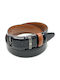 DOUBLE-SIDED BELT BLACK WITH CIGARETTE CASE LGD-2038-DS