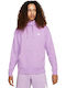 Nike Sportswear Club Herren Sweatshirt Jacke mit Kapuze und Taschen Rosa