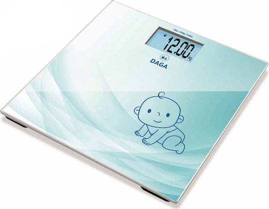 Telemax BT-200 Ψηφιακή Ζυγαριά 150kg Γαλάζια Baby