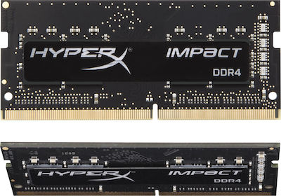 Kingston Fury Impact 32GB DDR4 RAM cu 2 module (2x16GB) și Viteză 2666 pentru Laptop