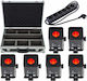 Stairville Движеща се светлина LED BEL1+ Tourpack 6 RGBWA