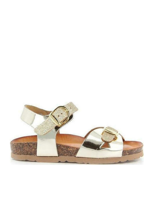 BioNatura Kinder Sandalen Gold