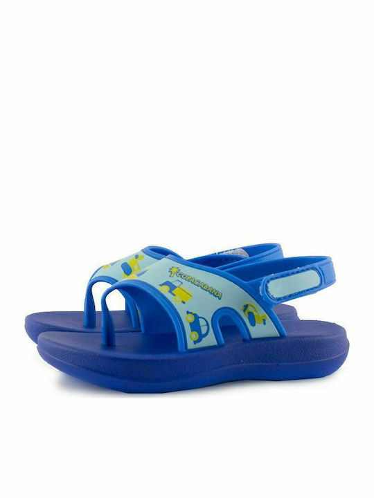 Adam's Shoes Kinder Sandalen Copacabana Blau